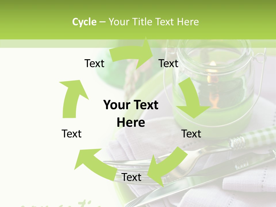 Set Romantic Blank PowerPoint Template