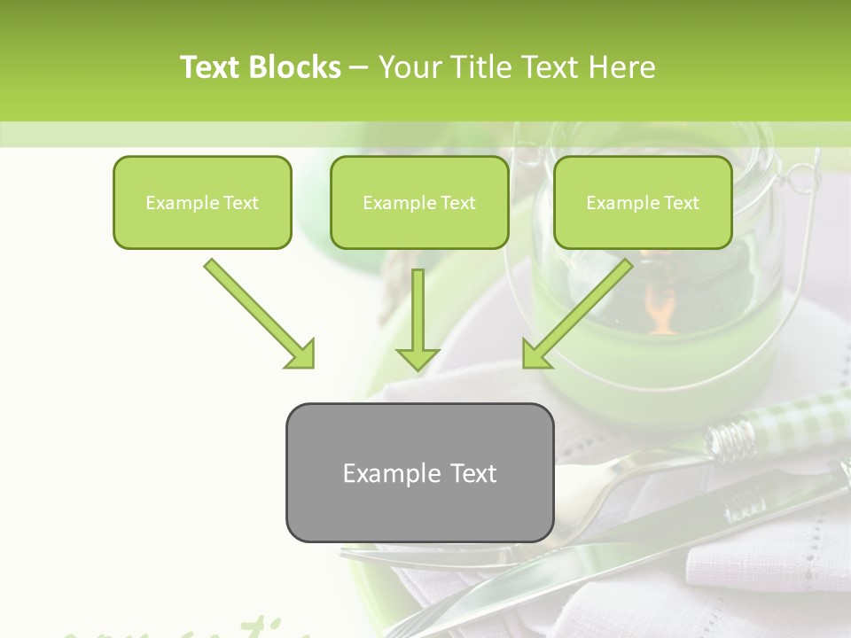 Set Romantic Blank PowerPoint Template