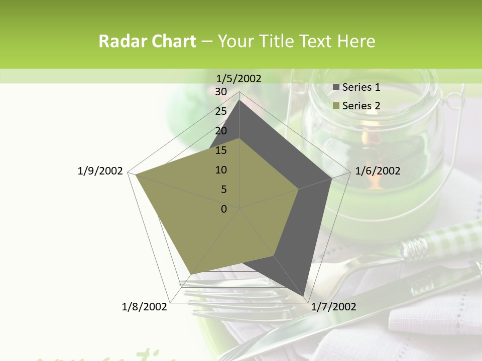 Set Romantic Blank PowerPoint Template