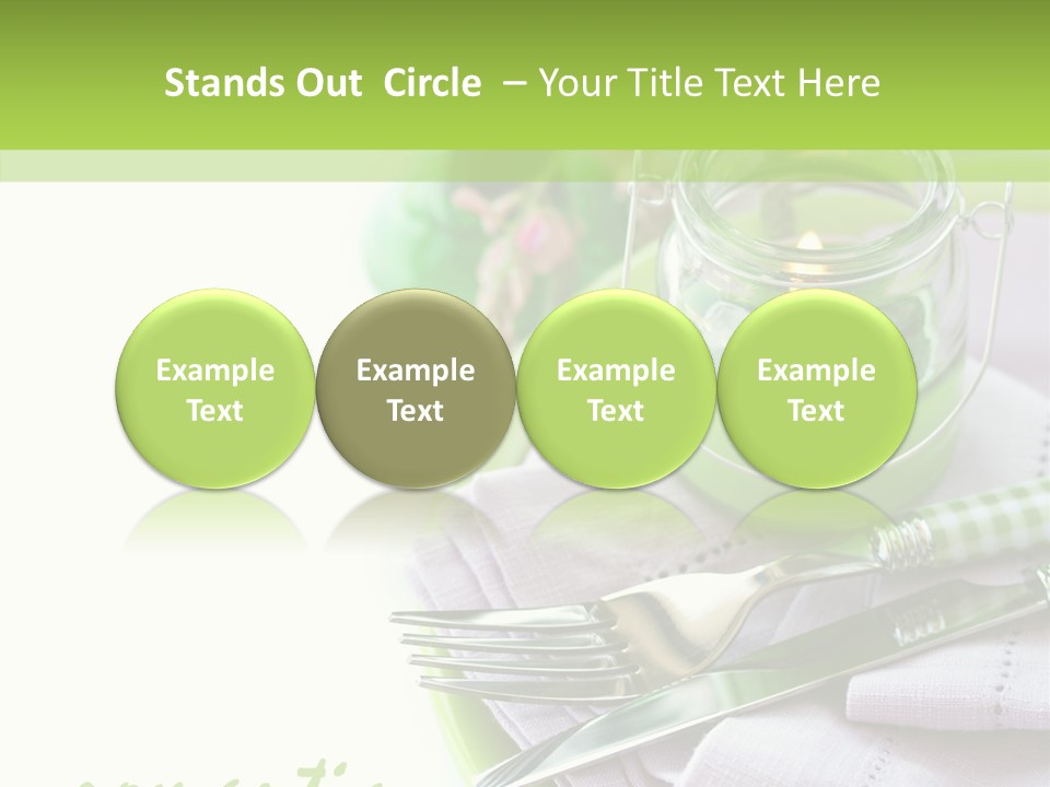 Set Romantic Blank PowerPoint Template