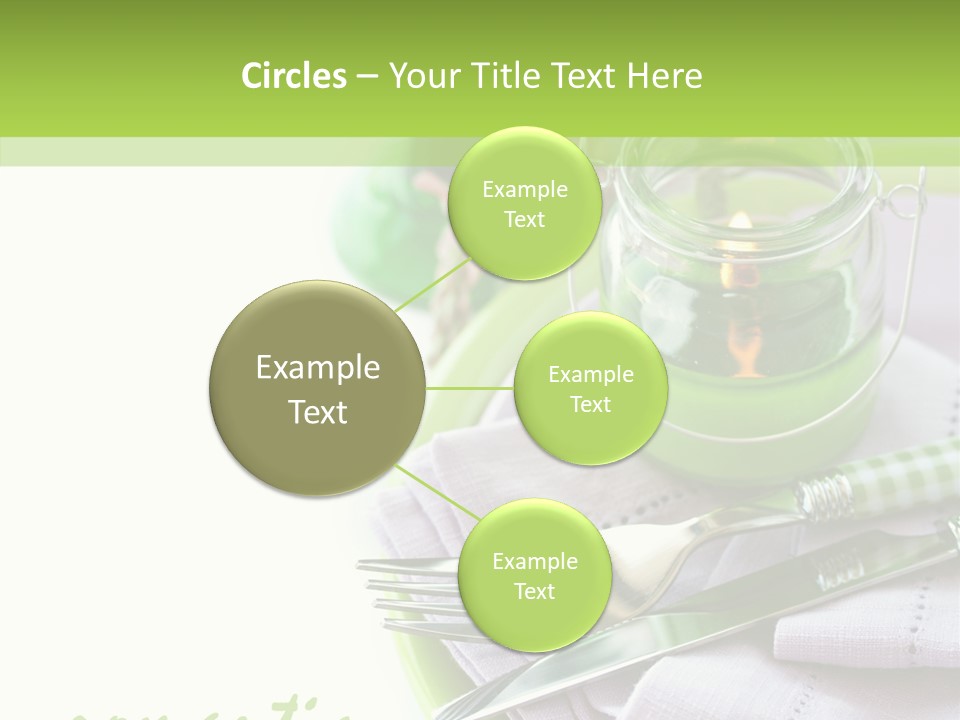 Set Romantic Blank PowerPoint Template