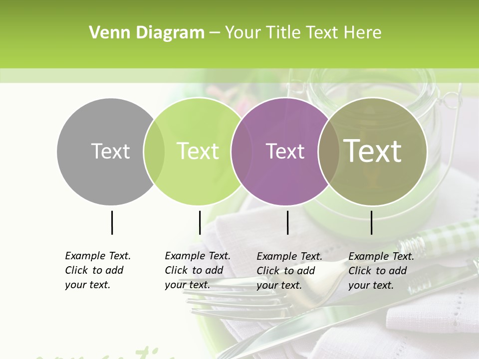 Set Romantic Blank PowerPoint Template