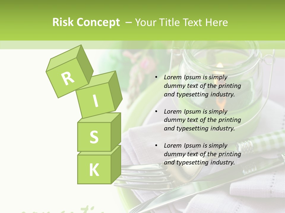 Set Romantic Blank PowerPoint Template