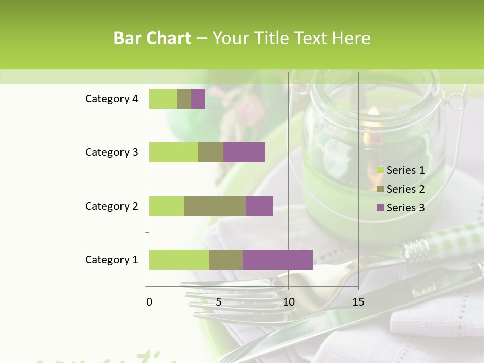 Set Romantic Blank PowerPoint Template