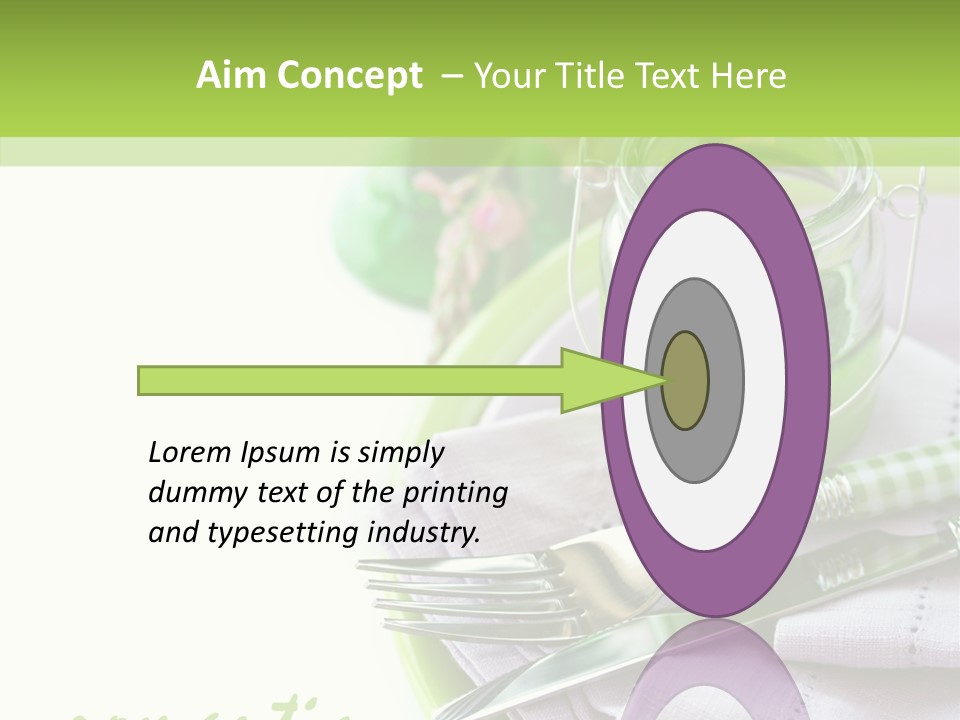 Set Romantic Blank PowerPoint Template