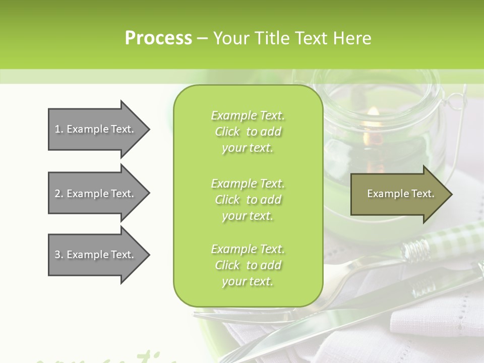 Set Romantic Blank PowerPoint Template