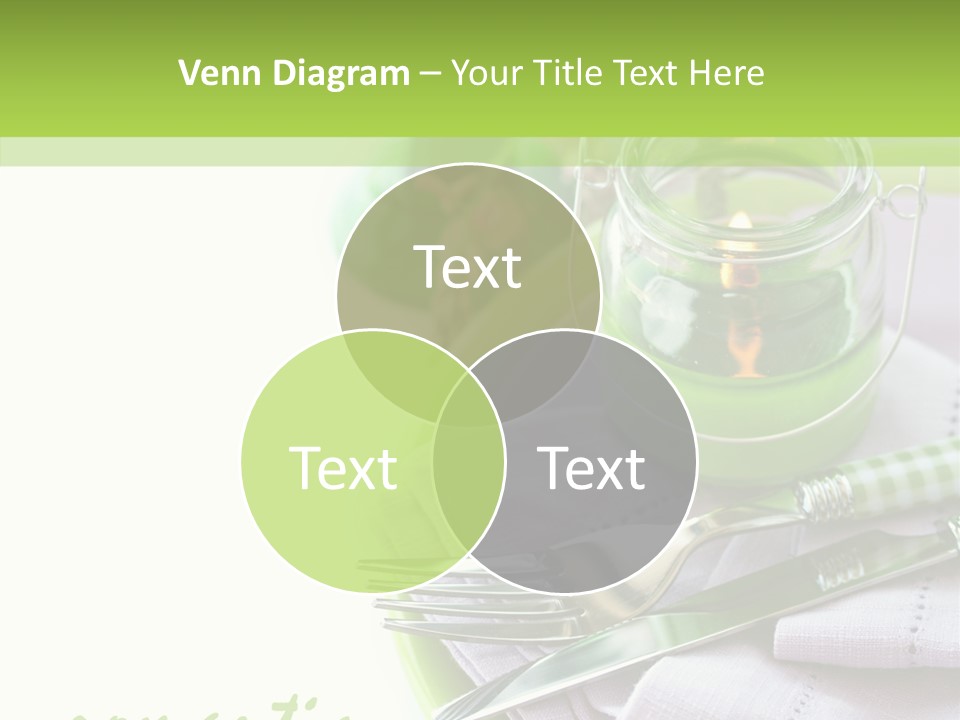 Set Romantic Blank PowerPoint Template