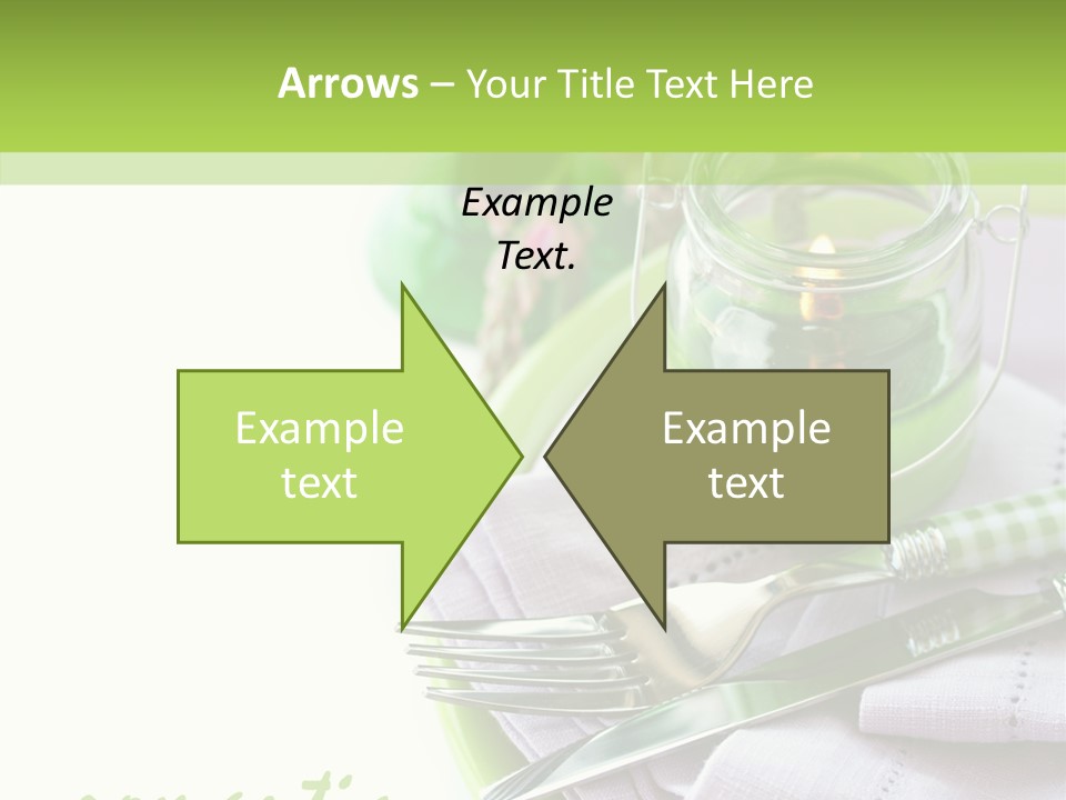 Set Romantic Blank PowerPoint Template