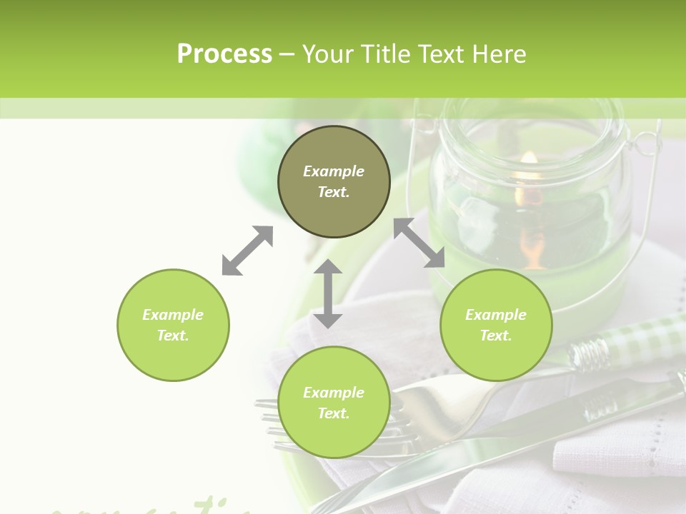 Set Romantic Blank PowerPoint Template