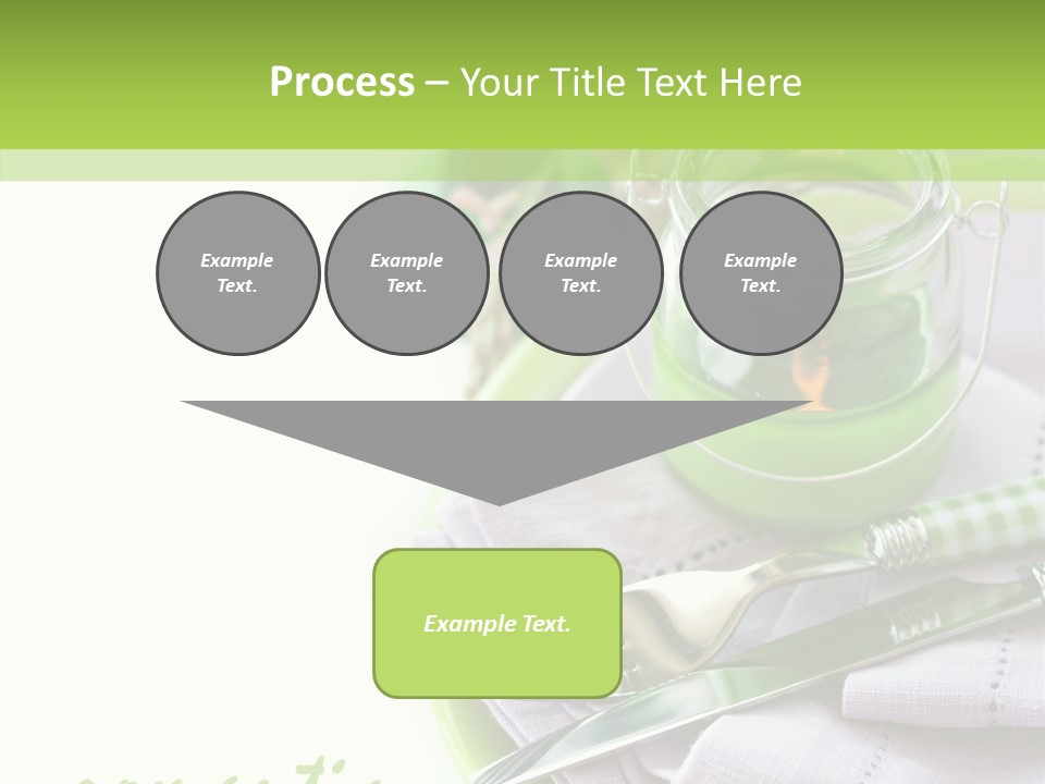 Set Romantic Blank PowerPoint Template