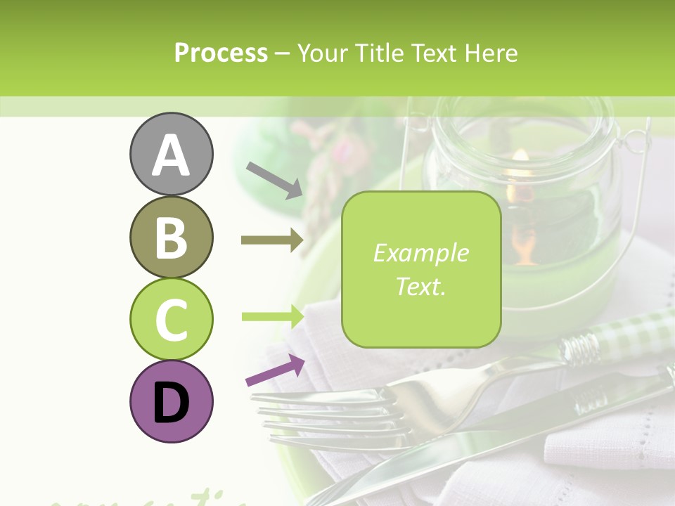 Set Romantic Blank PowerPoint Template