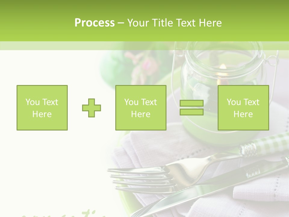 Set Romantic Blank PowerPoint Template