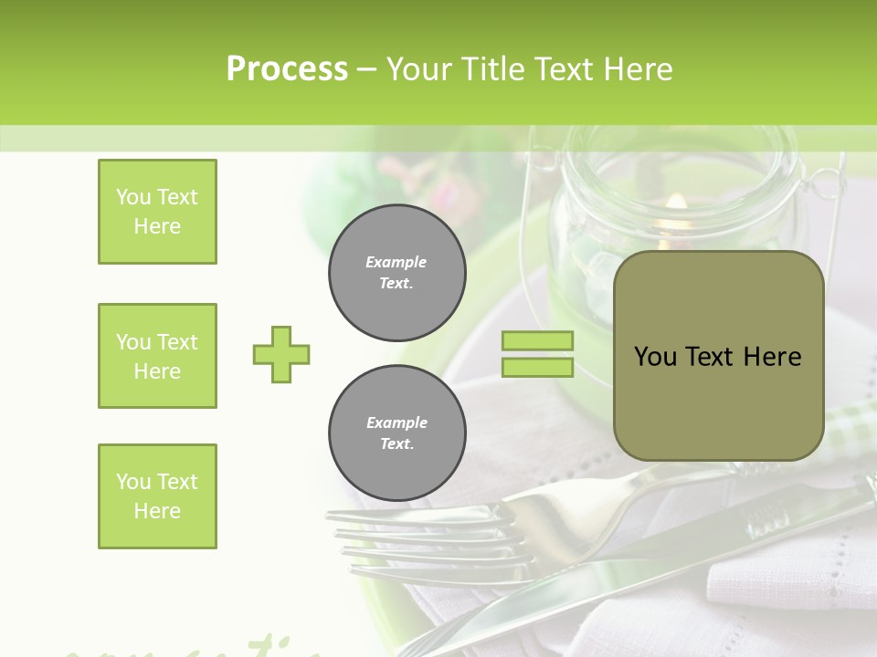 Set Romantic Blank PowerPoint Template
