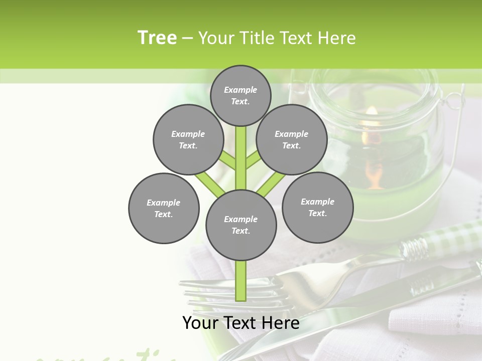 Set Romantic Blank PowerPoint Template