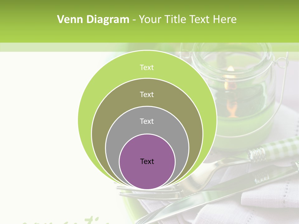 Set Romantic Blank PowerPoint Template