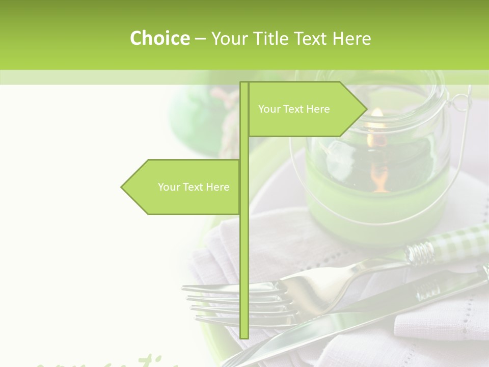 Set Romantic Blank PowerPoint Template