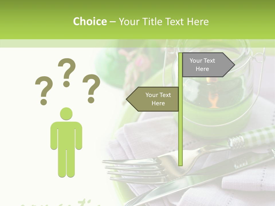 Set Romantic Blank PowerPoint Template