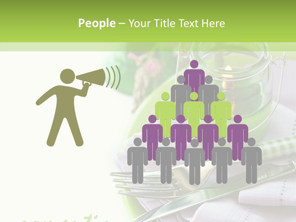 Set Romantic Blank PowerPoint Template