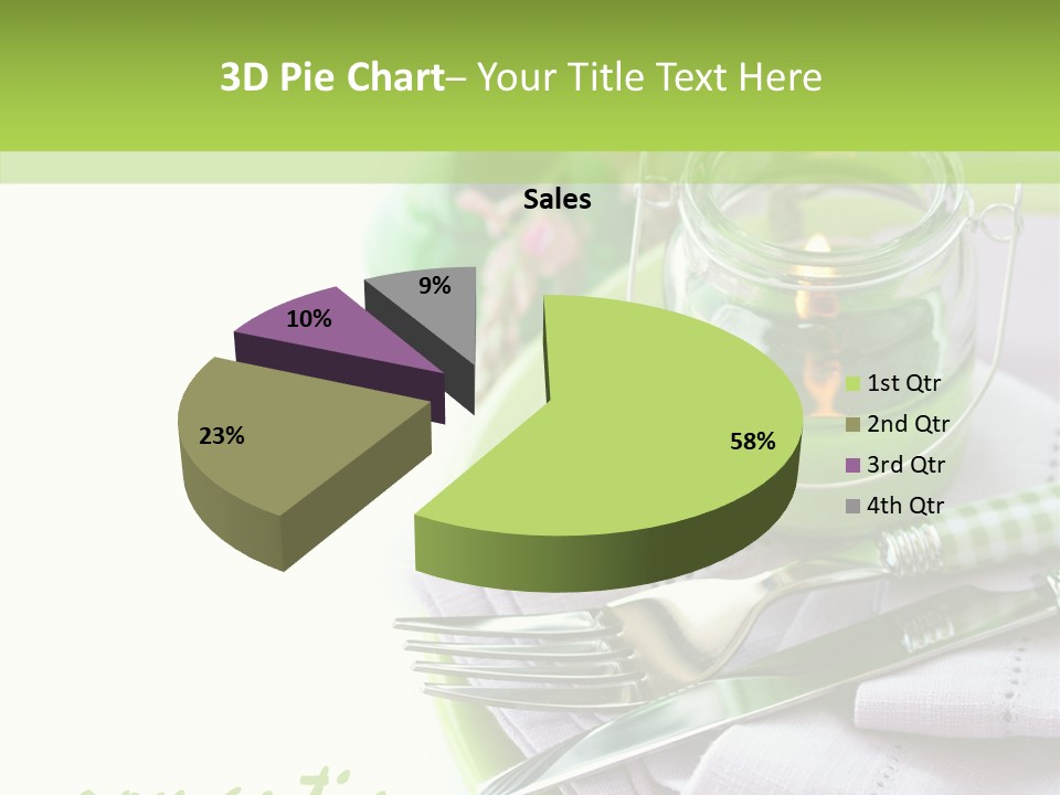 Set Romantic Blank PowerPoint Template