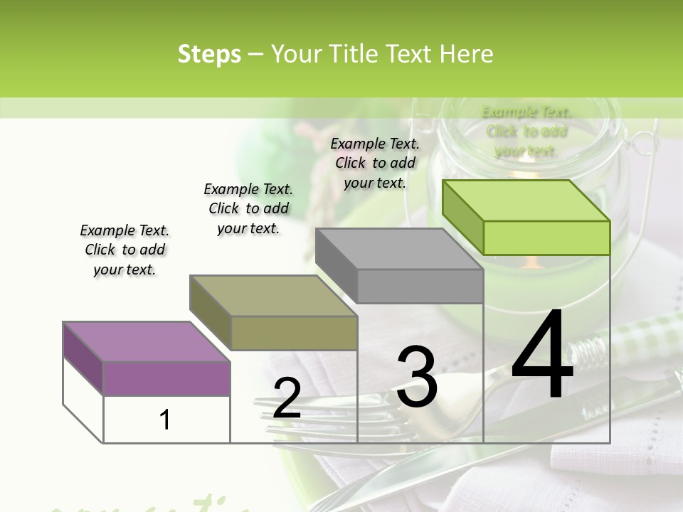Set Romantic Blank PowerPoint Template