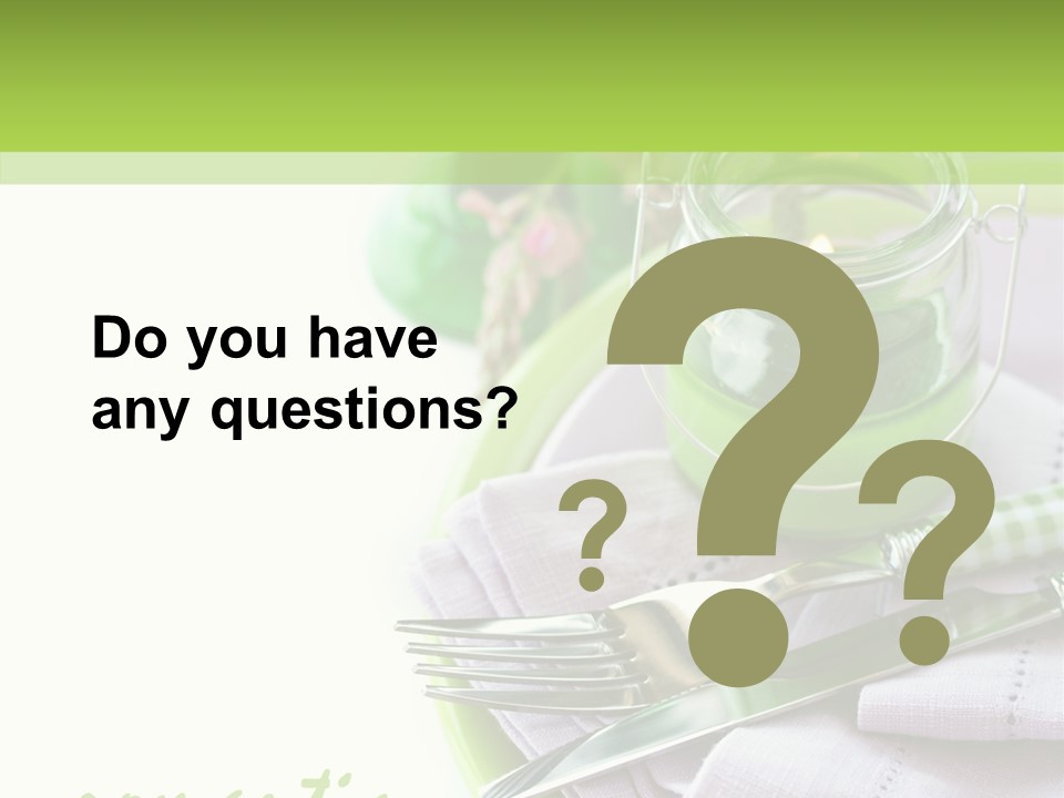 Set Romantic Blank PowerPoint Template