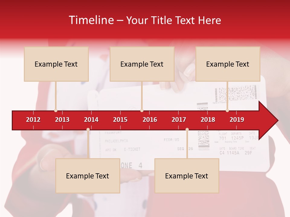 Service Confident Lady PowerPoint Template