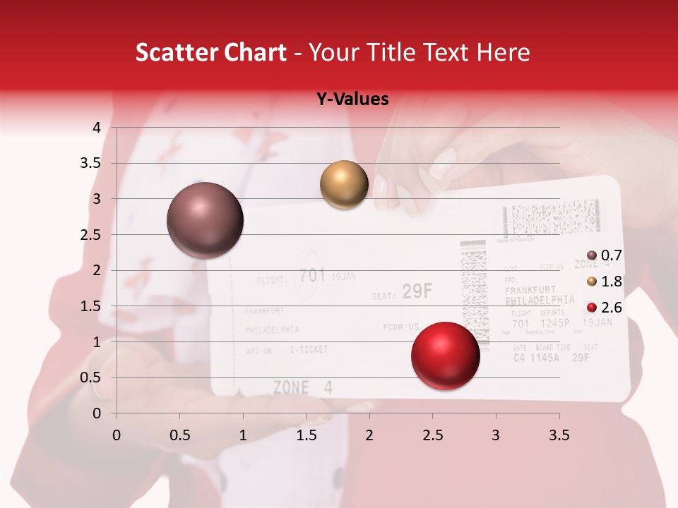 Service Confident Lady PowerPoint Template