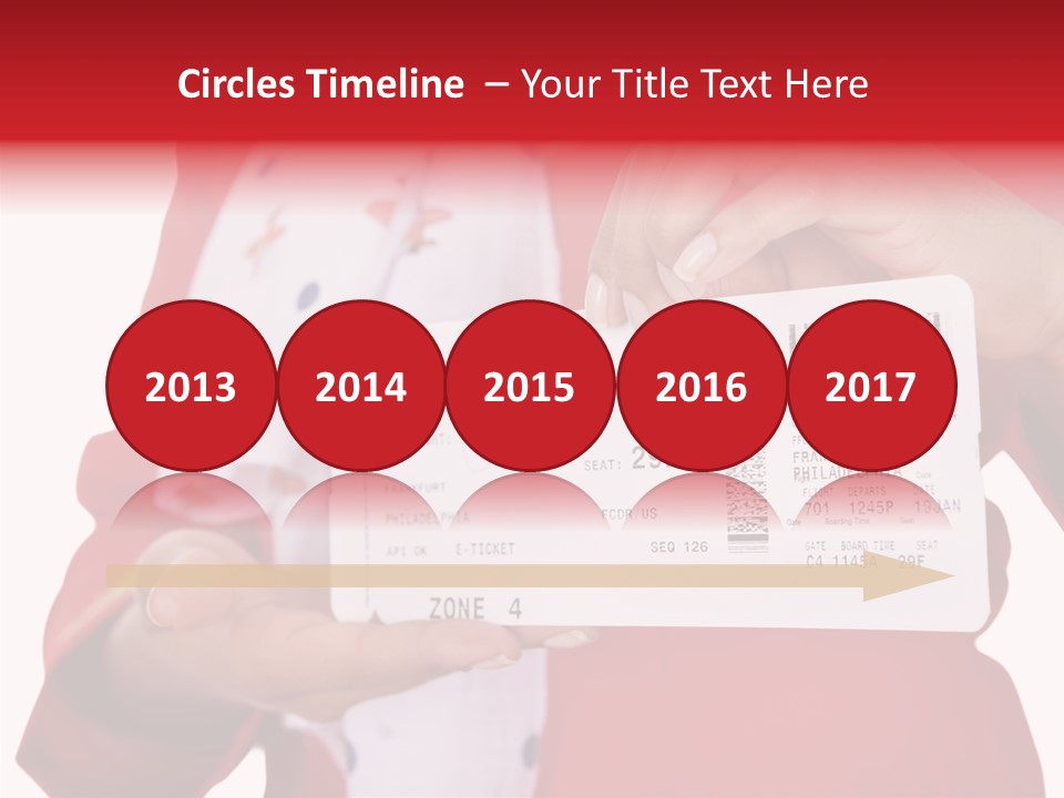 Service Confident Lady PowerPoint Template