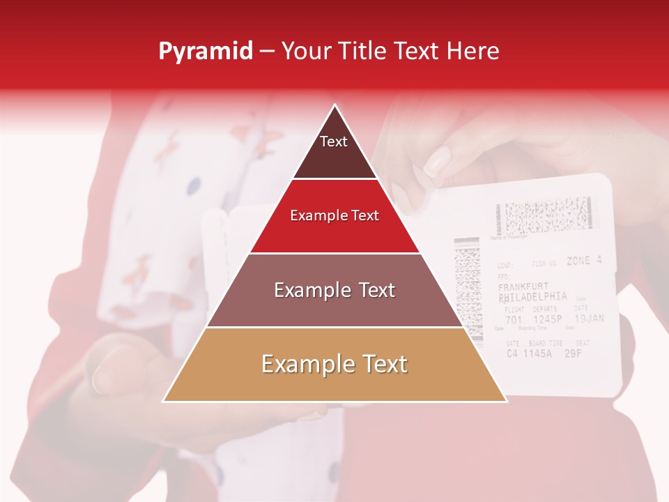 Service Confident Lady PowerPoint Template