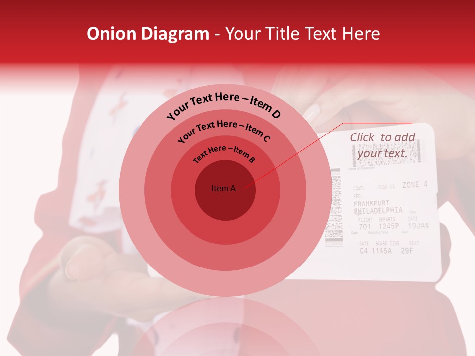 Service Confident Lady PowerPoint Template