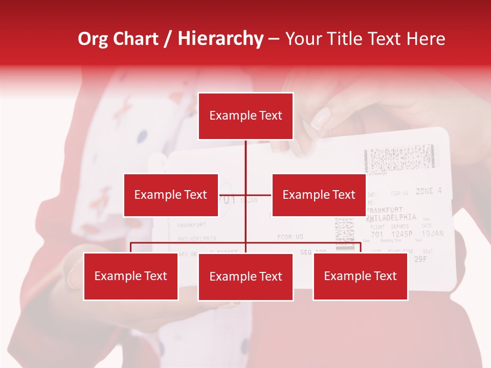 Service Confident Lady PowerPoint Template