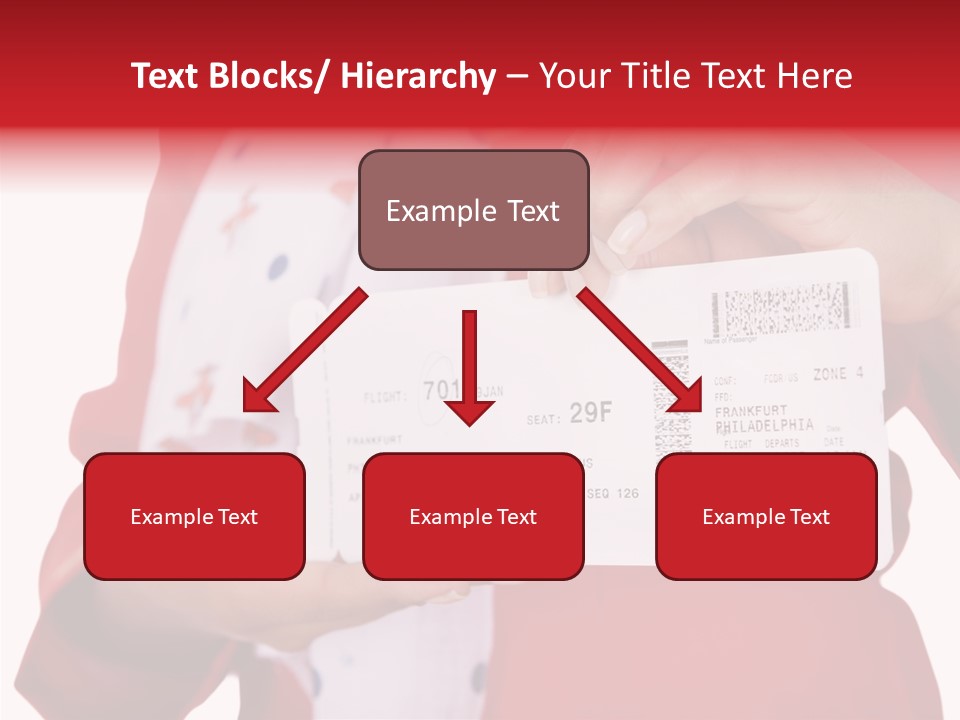 Service Confident Lady PowerPoint Template