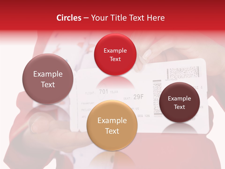 Service Confident Lady PowerPoint Template