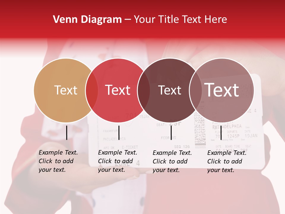 Service Confident Lady PowerPoint Template