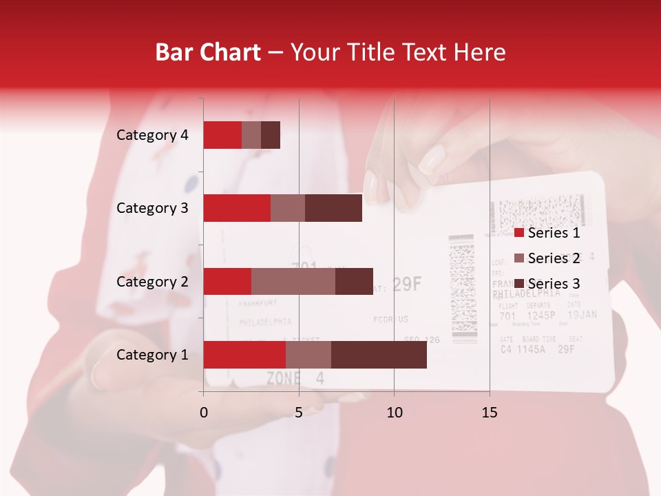 Service Confident Lady PowerPoint Template