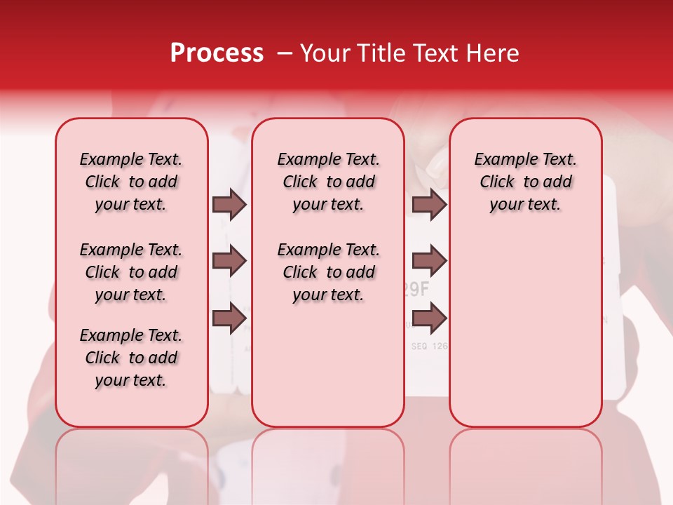 Service Confident Lady PowerPoint Template