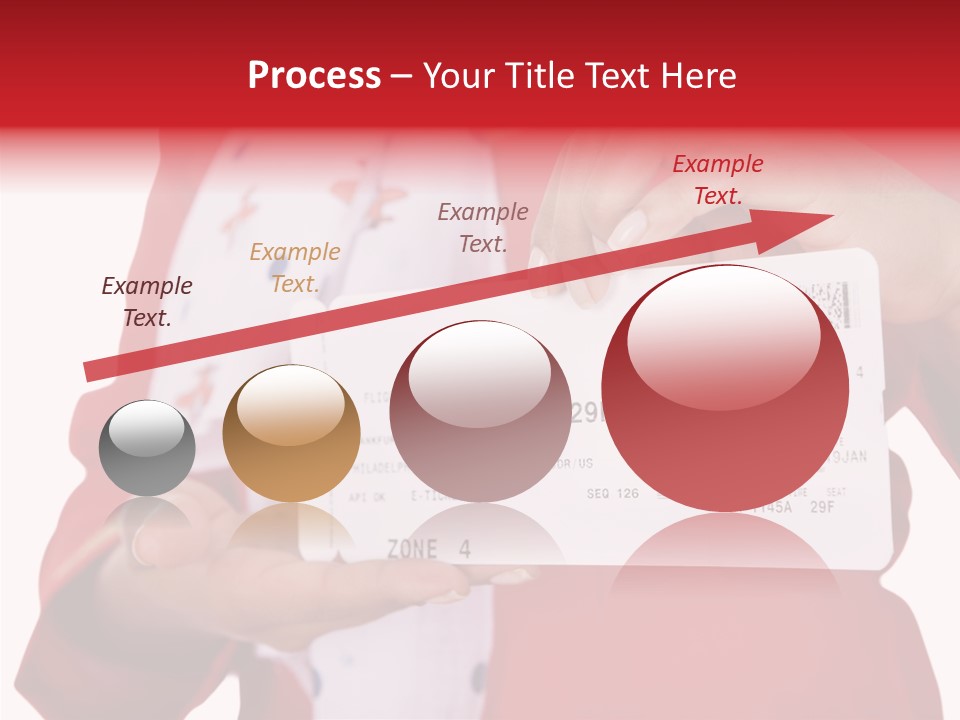 Service Confident Lady PowerPoint Template