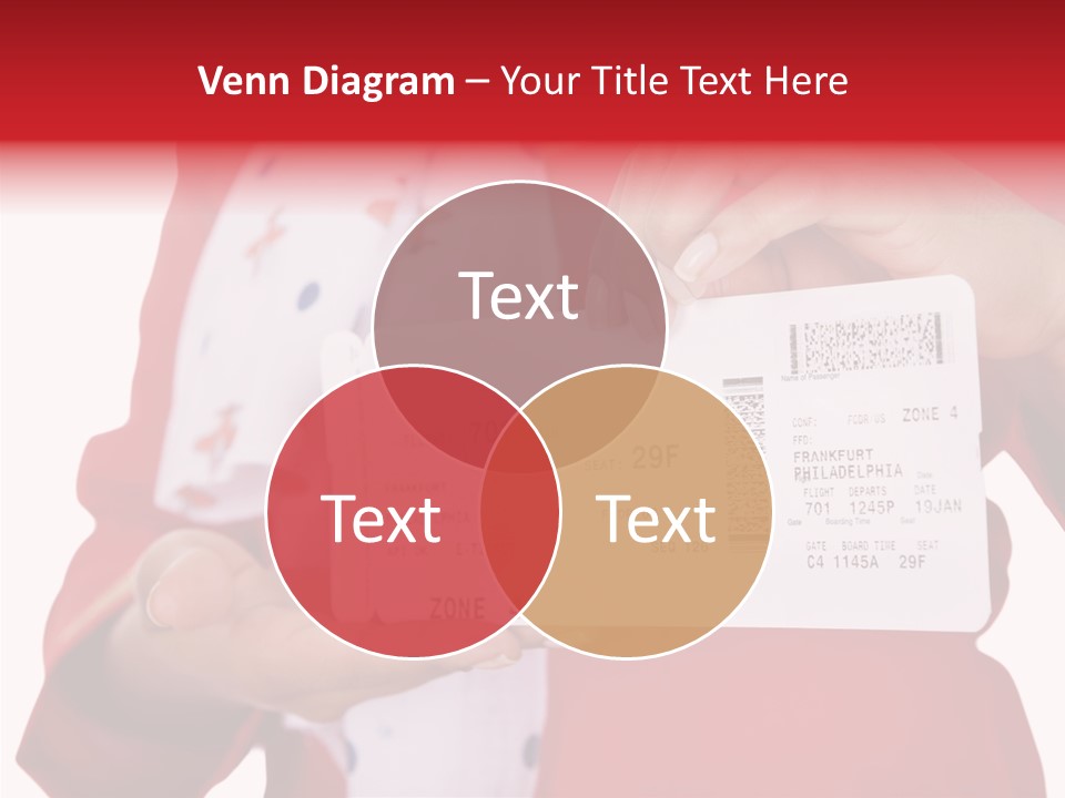 Service Confident Lady PowerPoint Template