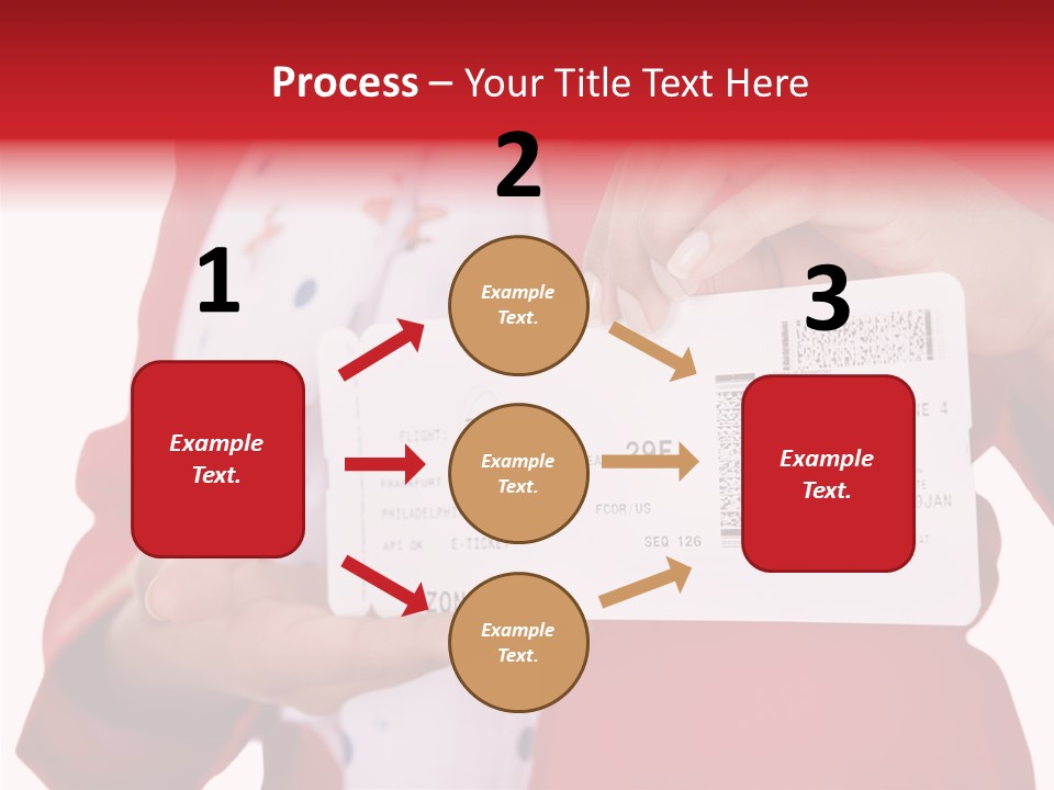 Service Confident Lady PowerPoint Template