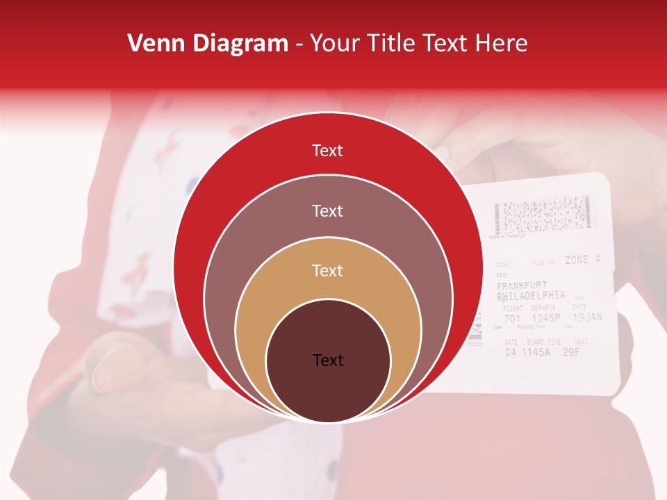 Service Confident Lady PowerPoint Template