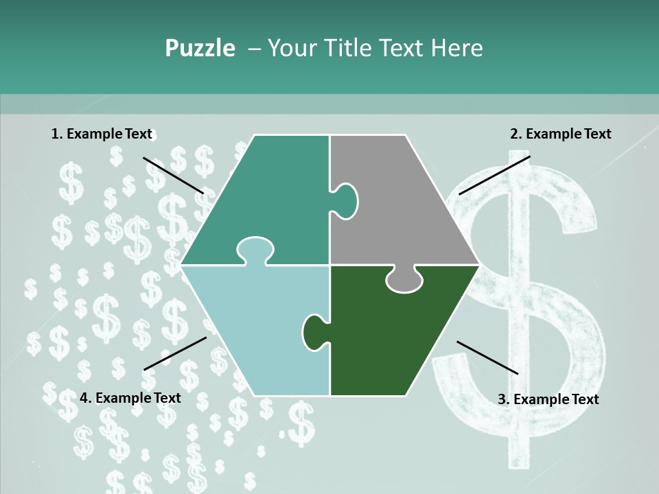 Savings Used Stock PowerPoint Template