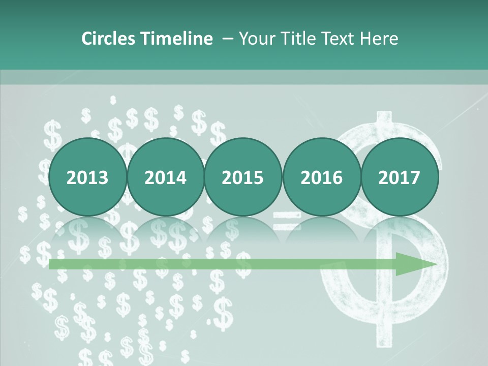 Savings Used Stock PowerPoint Template