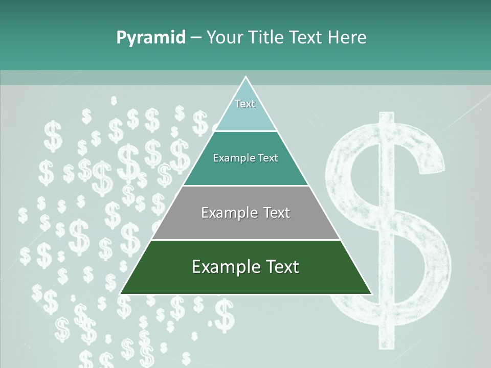 Savings Used Stock PowerPoint Template
