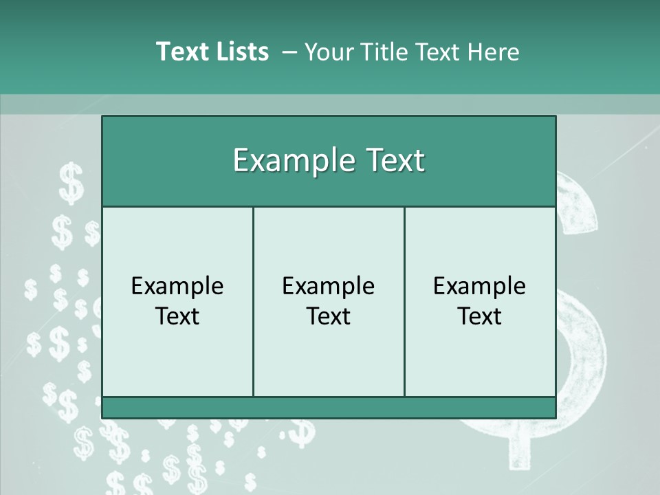 Savings Used Stock PowerPoint Template
