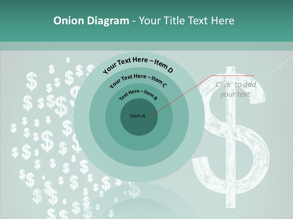 Savings Used Stock PowerPoint Template
