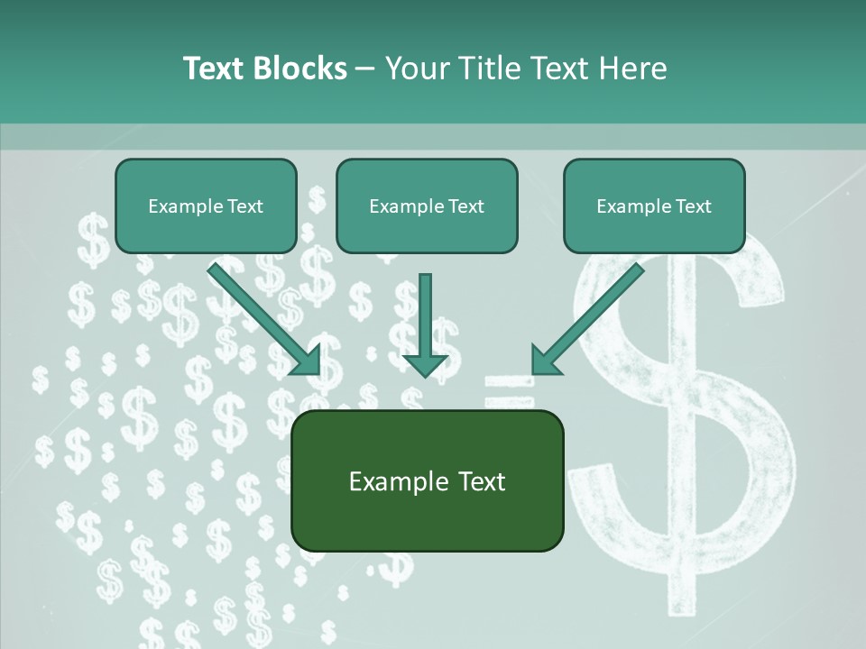 Savings Used Stock PowerPoint Template