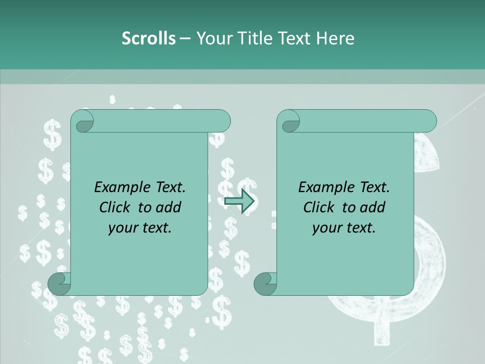 Savings Used Stock PowerPoint Template