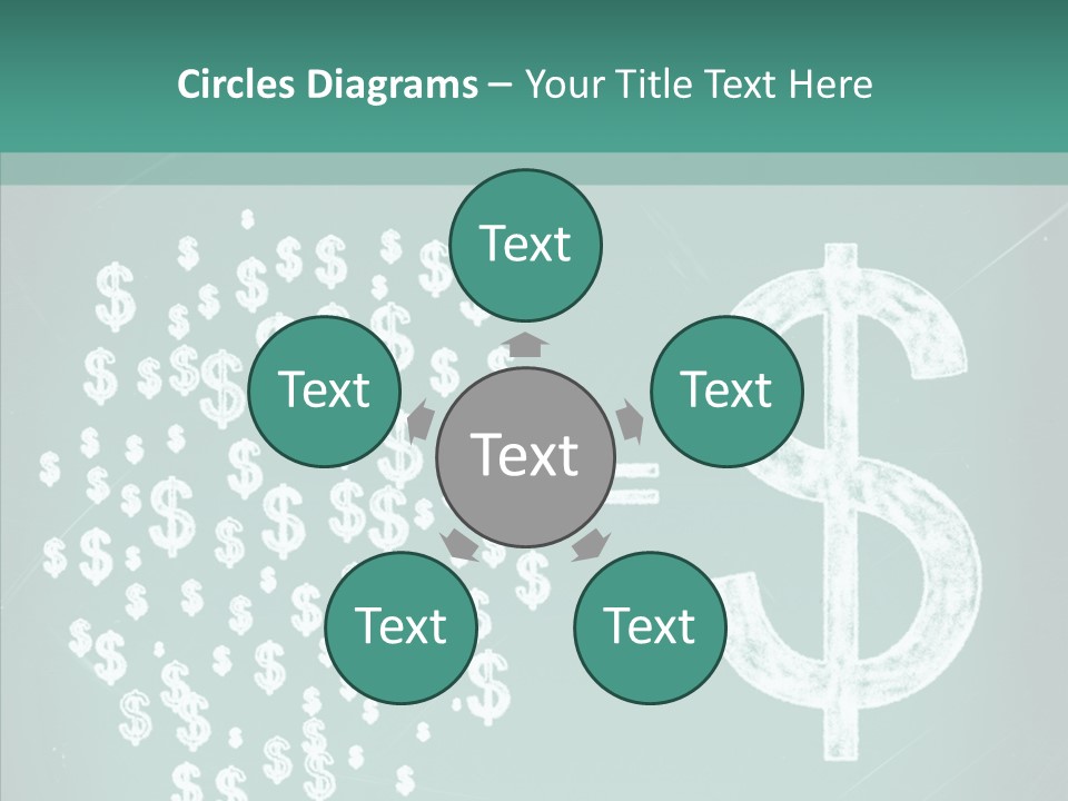 Savings Used Stock PowerPoint Template