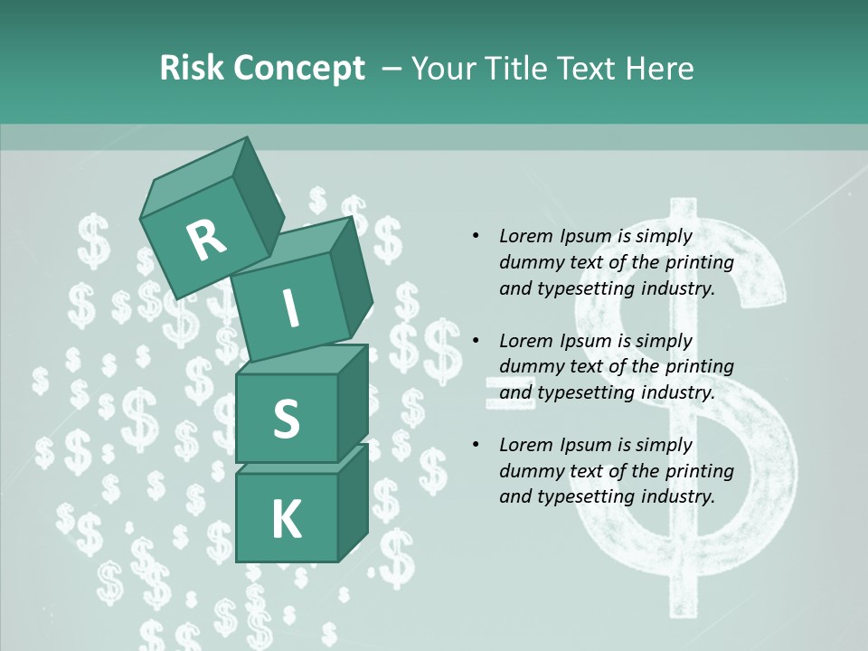 Savings Used Stock PowerPoint Template