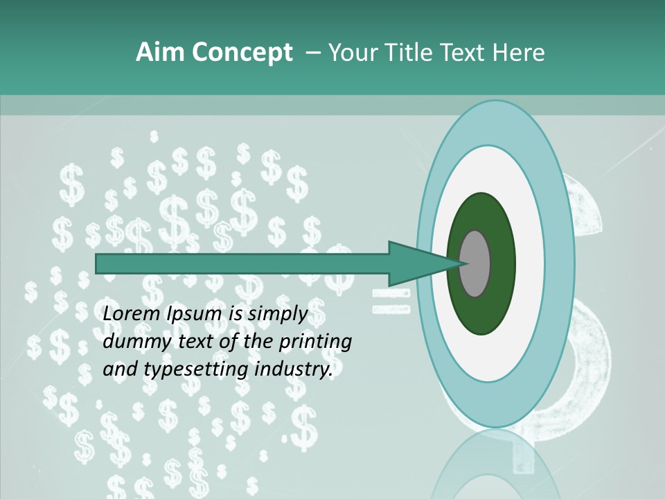 Savings Used Stock PowerPoint Template